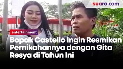 Bopak Castello Diam-diam Sudah Menikah dengan Perempuan Usia 25 Tahun
