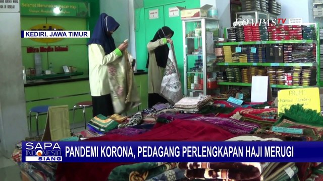 Haji Ditiadakan, Pedagang Pernak-Pernik Haji Ini Rugi Hingga Puluhan Juta