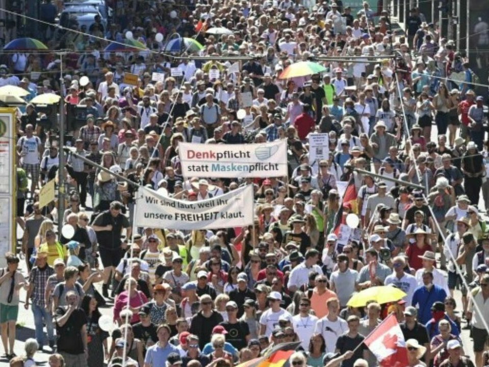 Deutsche haben kaum Verständnis für Anti-Corona-Demos