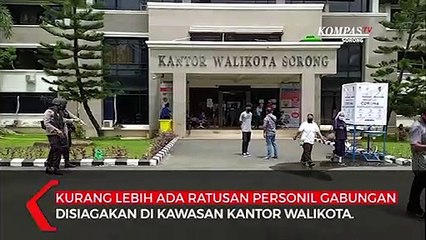 Jelang Pengunguman CPNS Kantor Walikota Dijaga Ketat