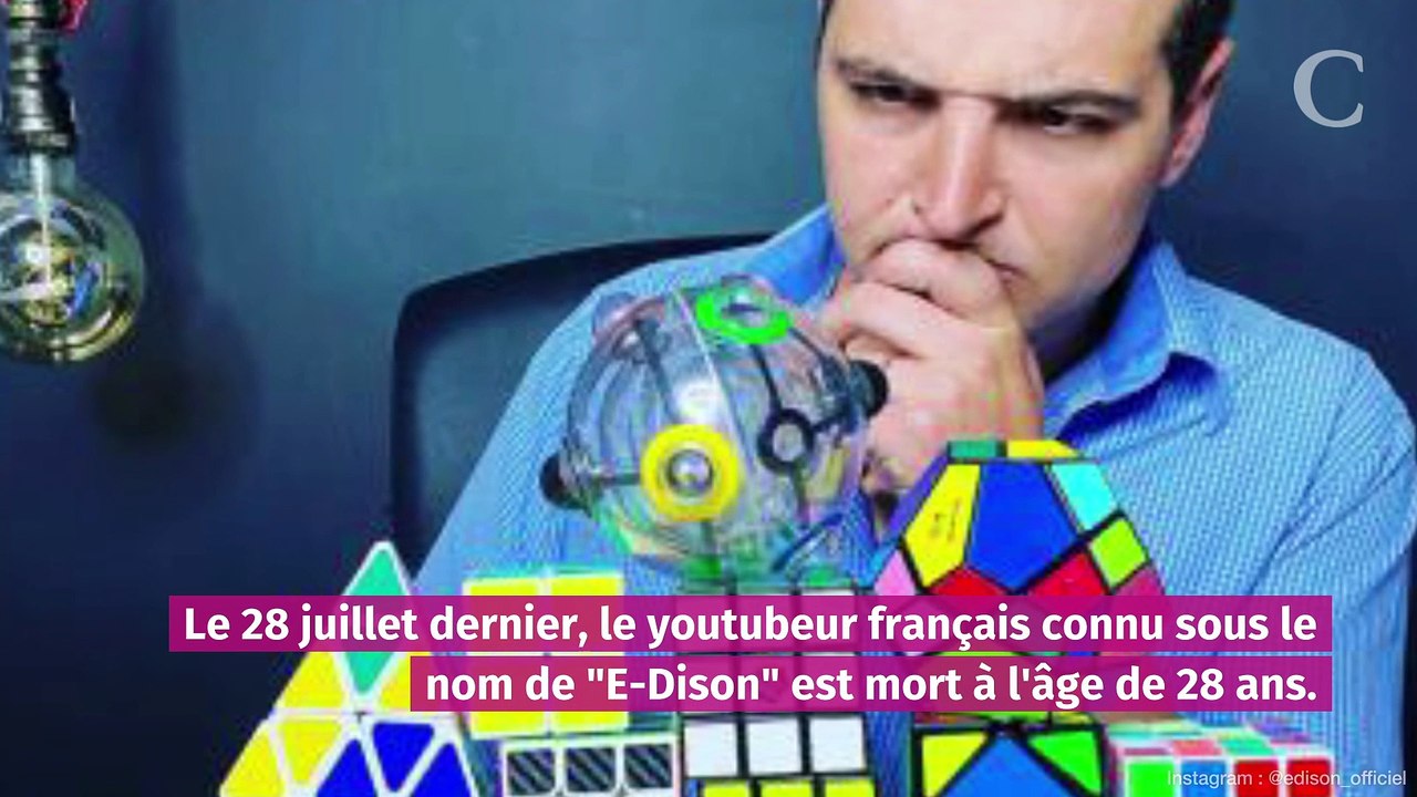 Le youtubeur Maxence Cappelle (E-Dison) est mort à 28 ans