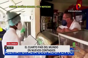 Colombia: el cuarto país del mundo en nuevos contagios