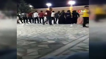 Mardin'de koronavirüse davetiye çıkaran bir tablo daha: Maskesiz, sosyal mesafesiz halay