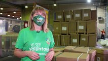 Voluntaria de Iberdrola explica el destino de respiradores donados por la compañía