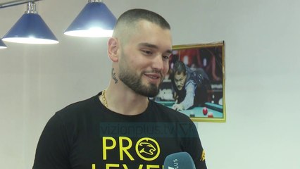 Eklent Kaçi, kampion bote ne bilardo - Vizion Plus