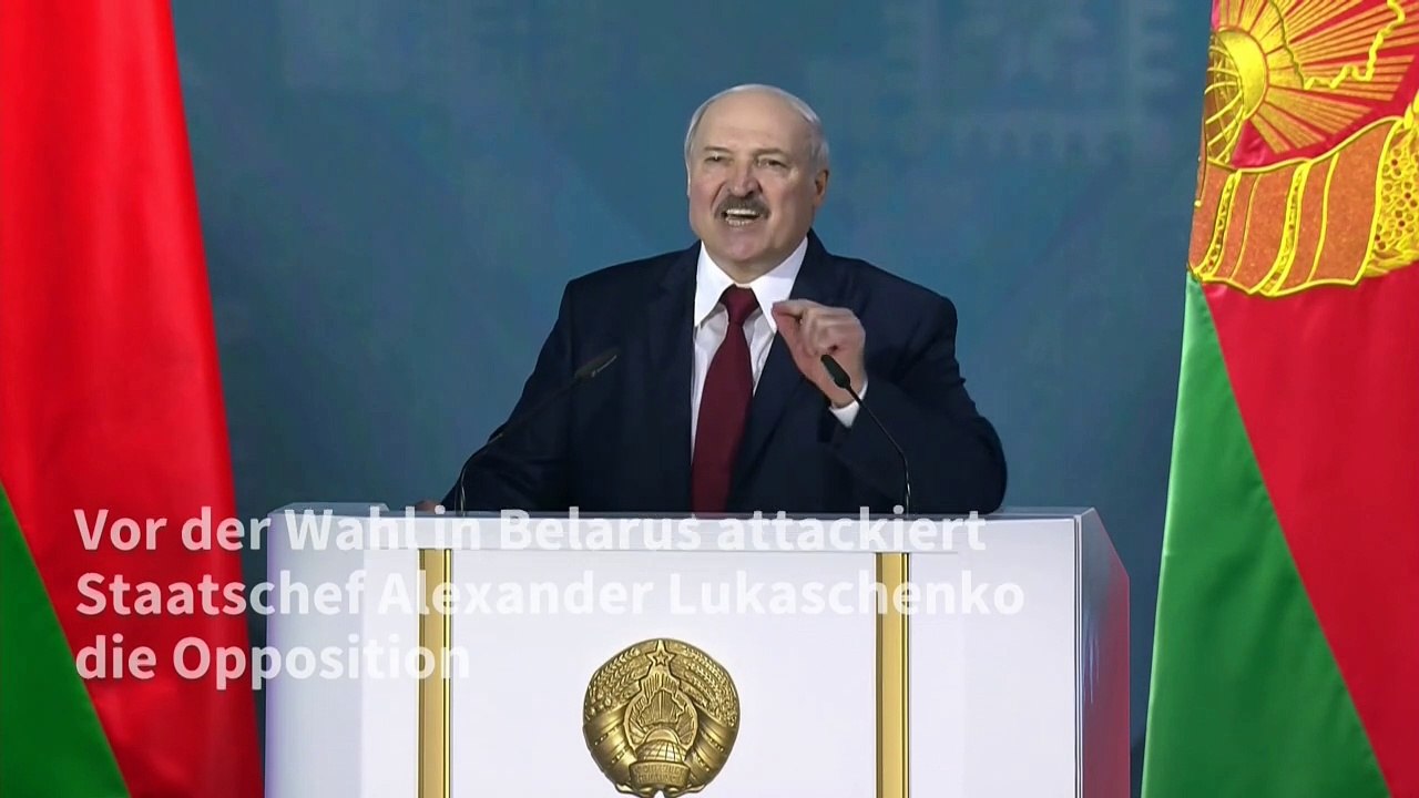 Lukaschenko: Opposition plant 'Massaker' in Belarus