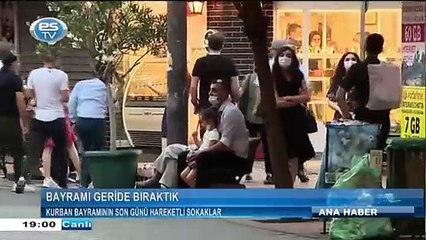 Kurban Bayramının son günü hareketli sokaklar