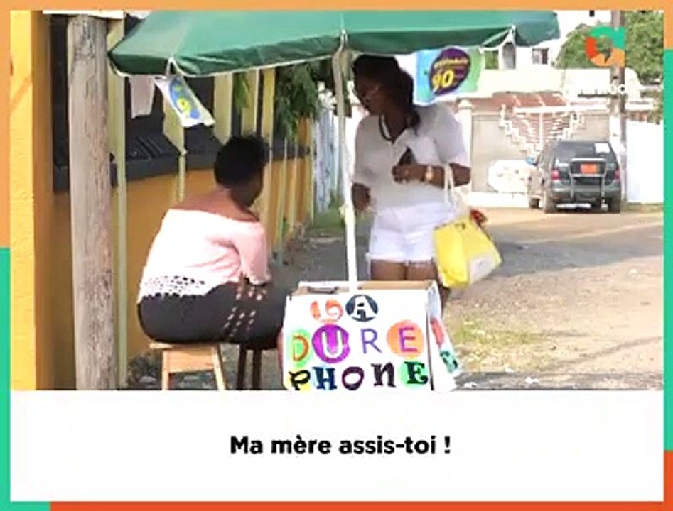 La dure phone   Une astucieuse en action !