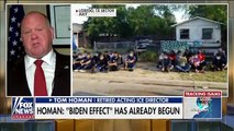 Tom Homan blames 'Biden effect' for spike in illegal border crossings