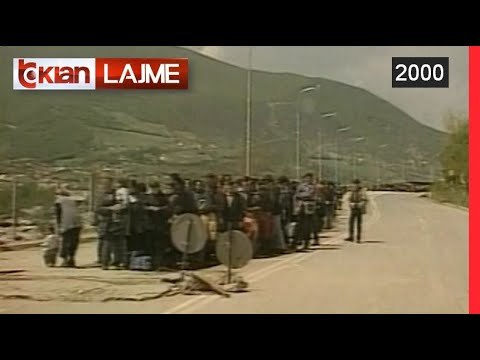 Protesta ne Kukes, tregtaret nuk pranojne te paguajne taksen doganore (15 Gusht 2000)