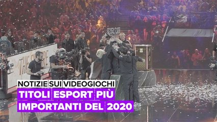 Ecco quali giochi hanno dominato il mondo degli Esport nel 2020