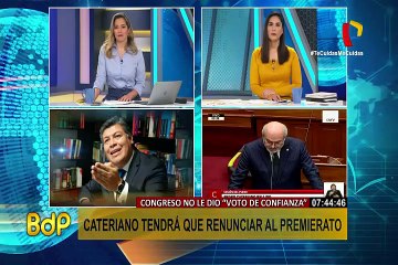 Luciano López: Congreso puede volver a negar confianza "al infinito"
