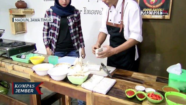 Inovasi Makanan Berbahan Tempe, Steak Tempe Saus Pedas