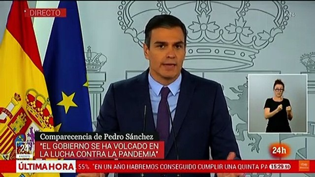 Pedro Sánchez, sobre la economía: En el año 2023 rebasaremos la situación que teníamos antes de esta crisis