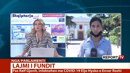 Tre deputetë të Kuvendit infektohen me COVID, Ralf Gjoni: Jam mirë, por i izoluar në shtëpi
