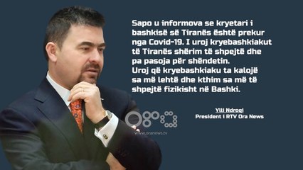 Veliaj pozitiv me Covid-19, Ylli Ndroqi i uron shërim të shpejtë