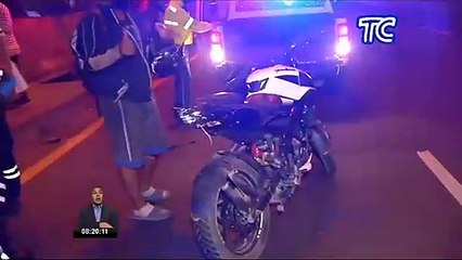 Un muerto y un herido dejó un accidente de tránsito en Guayaquil.