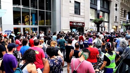 Teachers in New York protest against unsafe school reopenings