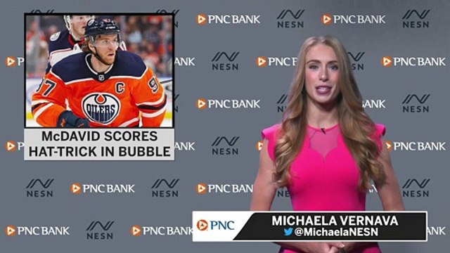 NHL Employee Throws Hat After Connor McDavid Scores a Hat-Trick