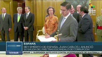 Juan Carlos I anuncia su salida de España tras escándalo de corrupción