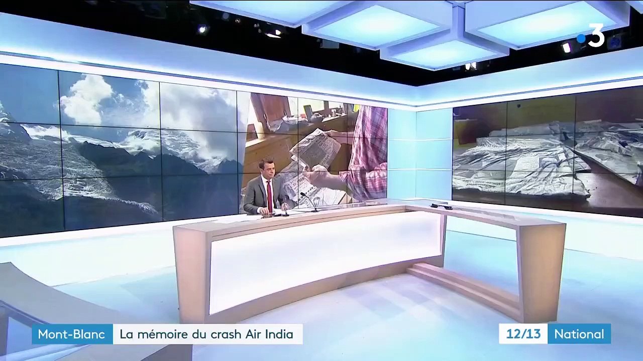 Mont-Blanc : découverte de nouvelles reliques du crash Air India