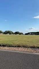 A traveller encampment of more than 30 caravans has appeared in Port Solent