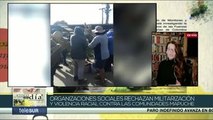 Chilenos se movilizan contra violencia hacia pueblo mapuche