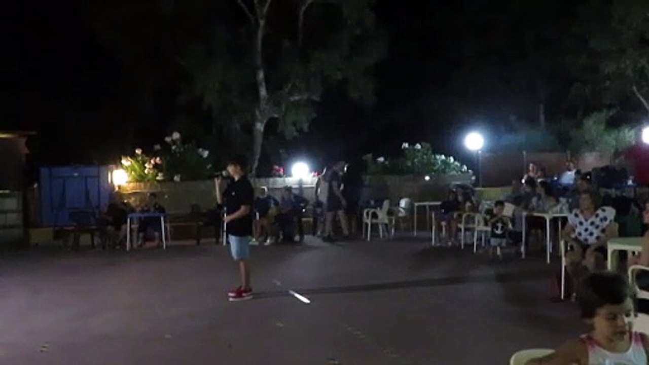 KARAOKE "A te" - Matteo Giordano - Eurecastyle animazione - Villaggio camping Lungomare Cropani Marina - ESTATE 2020