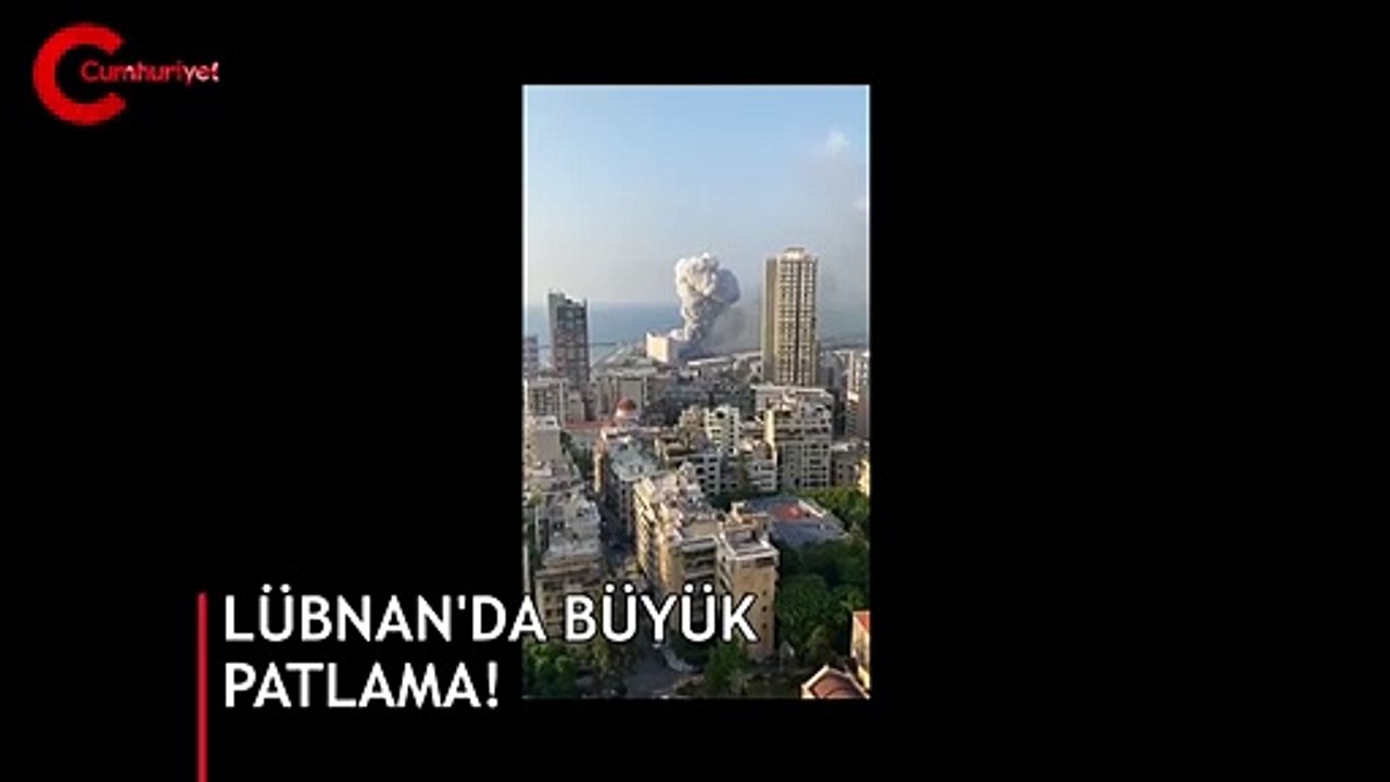 Lübnan'ın başkenti Beyrut'ta eski Başbakan Saad el-Hariri'nin evi yakınlarında büyük bir patlama meydana geldi.