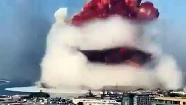 Reportan varias explosiones en el puerto de Beirut, la capital del Líbano