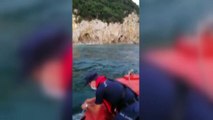Su alan teknedeki 7 kişi kurtarıldı - ZONGULDAK