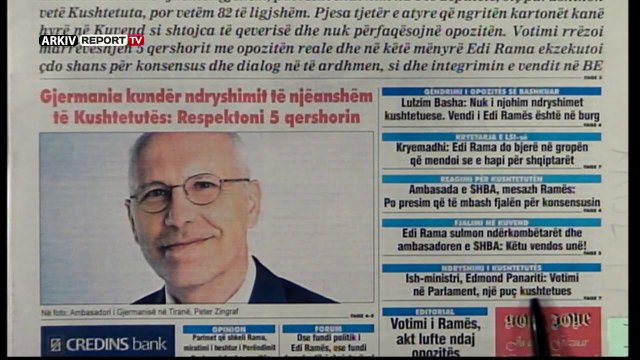 Report TV - Shtypi i Ditës dhe Ju , ja çfarë shkruajnë gazetat për sot e premte 31 korrik 2020