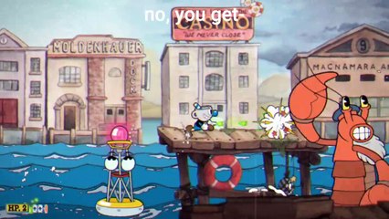 Making fun of myself playing Cuphead