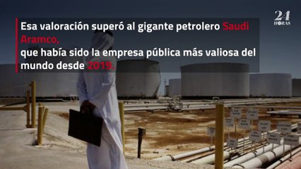 Apple se convierte en la empresa pública más valiosa