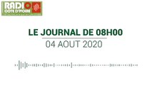 Journal de 08 heures du 4 août 2020 [Radio Côte d'Ivoire]