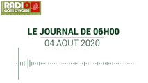 Journal de 06 heures du 4 août 2020 [Radio Côte d'Ivoire]