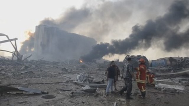 Una fuerte explosión en el puerto de Beirut deja un innumerable número de muertos