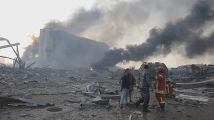 Una fuerte explosión en el puerto de Beirut deja un innumerable número de muertos