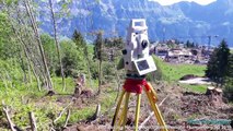 Vermessung Neubau 8er Gondelbahn BergJet am Flumserberg