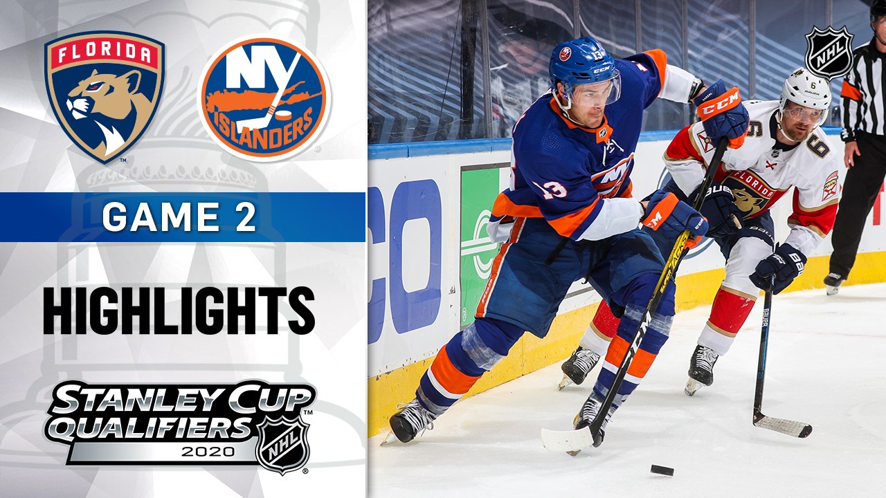 NHL Highlights | Panthers @ Islanders 8/04/2020