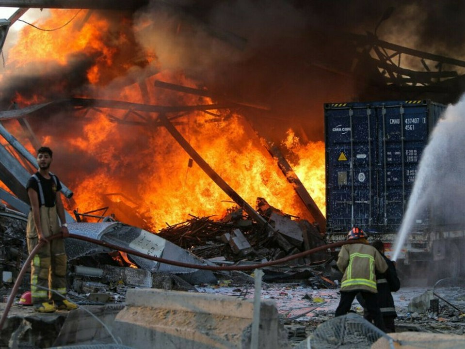 Hunderte Verletzte: Gewaltige Explosion erschüttert Beirut