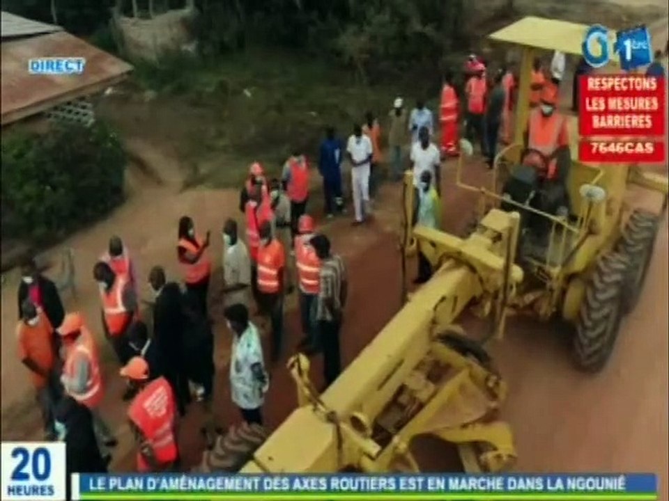 Lancement des travaux de la route axe Oynano - Zingara