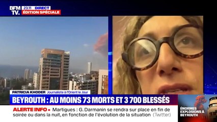 Beyrouth: "Je n'arrive pas à comprendre que ma ville n'existe plus", témoigne la journaliste Patricia Khoder