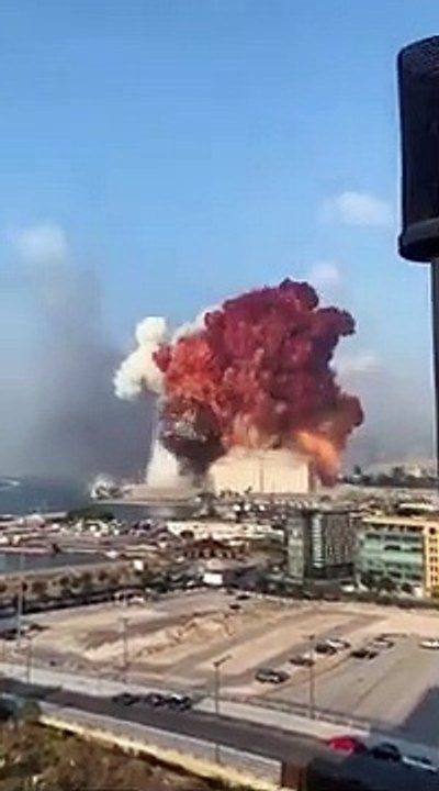 Énorme explosion à Beyrouth