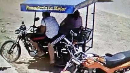 VIDEO: Sorprenden trabajador de panadería en intento de robo