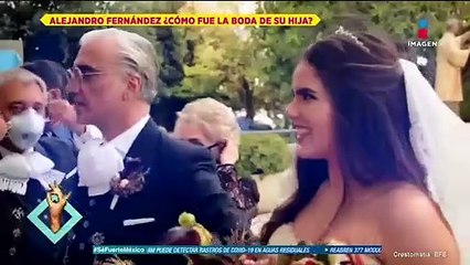 ¡Así fue la boda de Camila Fernández, hija de &#039;El Potrillo&#039;!