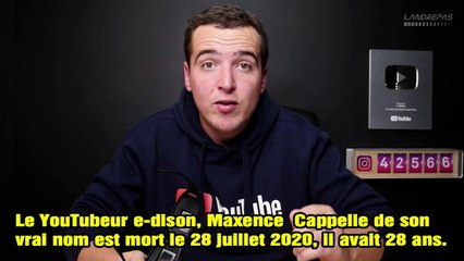 L'hommage à e-dison le célèbre youtubeur