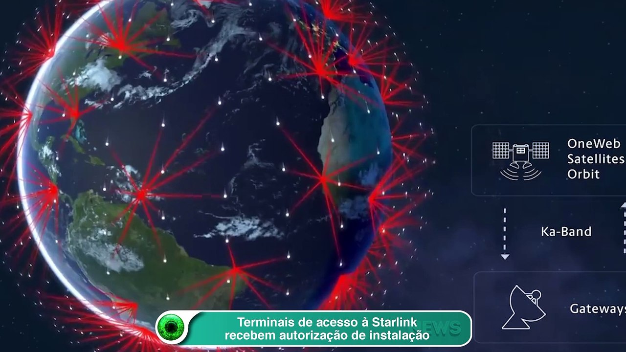 Terminais de acesso à Starlink recebem autorização de instalação