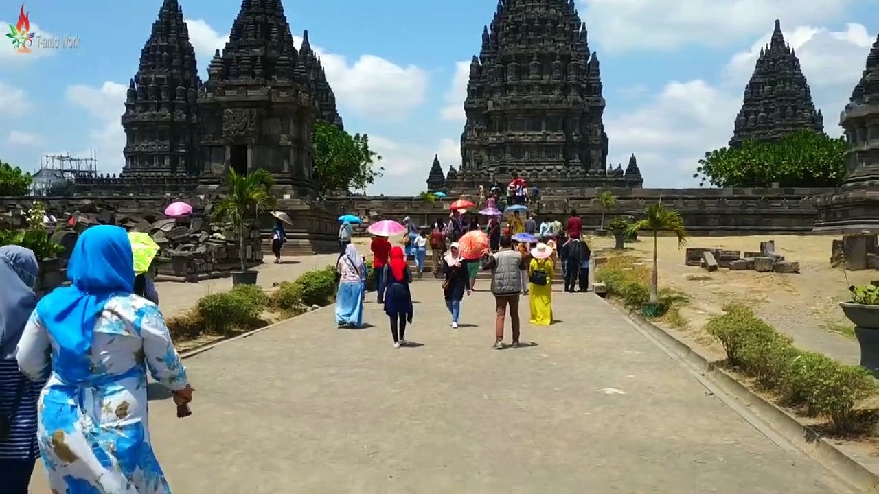 PRAMBANAN, HERITAGE OF ANCIENT MATARAM KINGDOM (THE BIGGEST HINDU TEMPLE IN INDONESIA) #HDR VIDEO