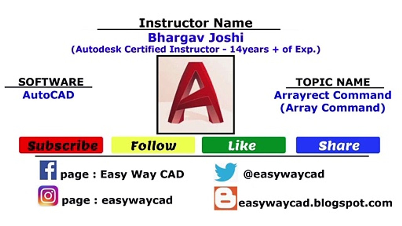 How to create Multiple Copies of Selected object using Rectangular array?